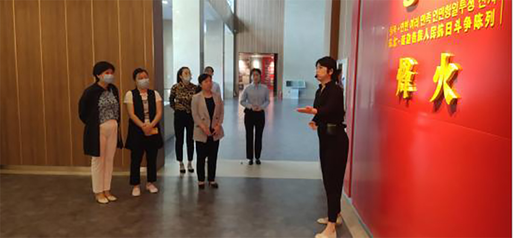 吉林汪清爱国主义教育中心开展实习讲解老师培训活动