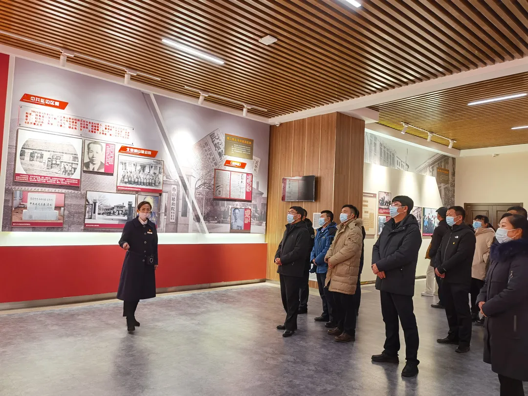 省委党校、省公安厅在吉林汪清爱国主义教育中心“烽火”主题展参观学习