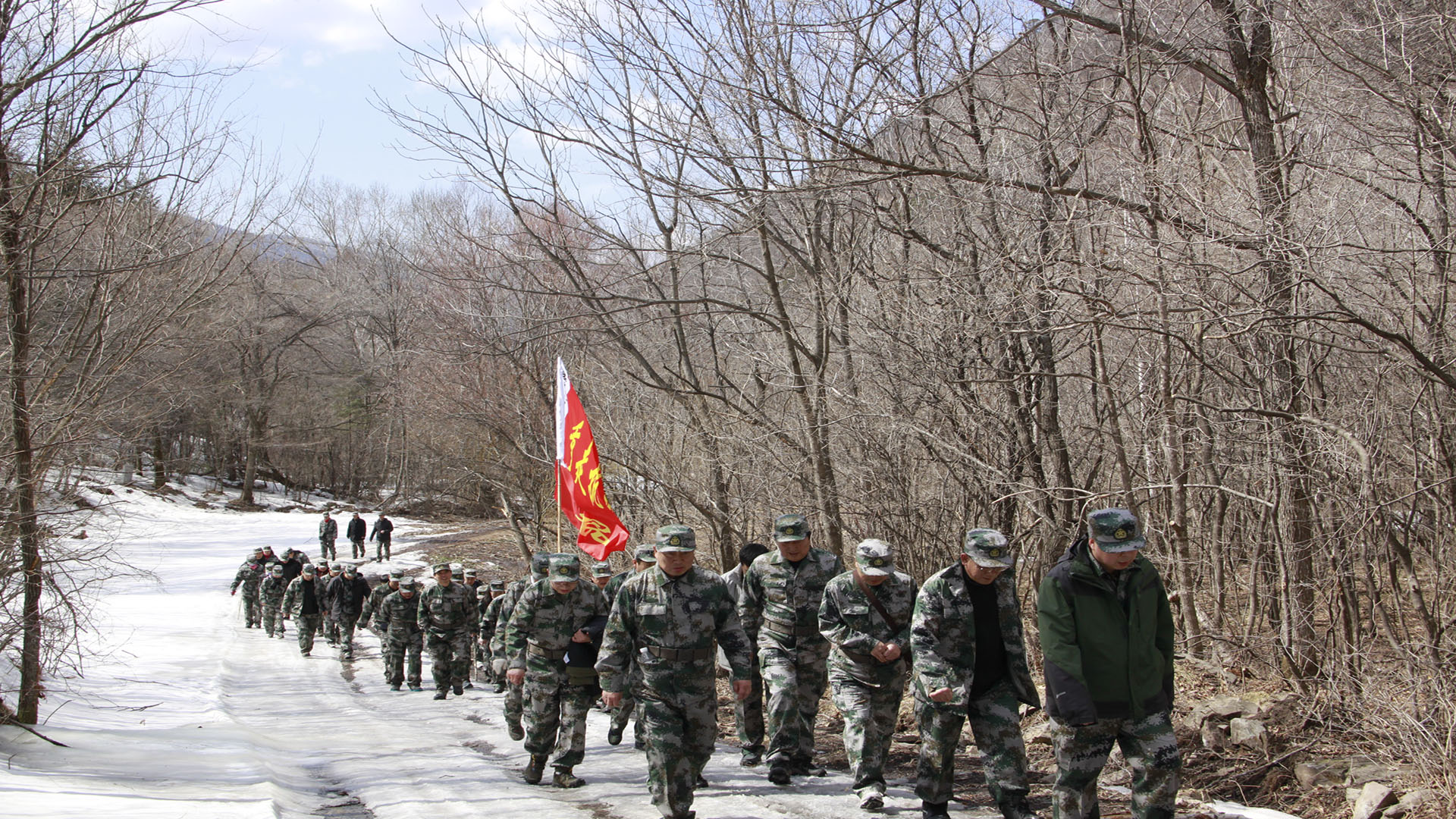 重走抗联路途中
