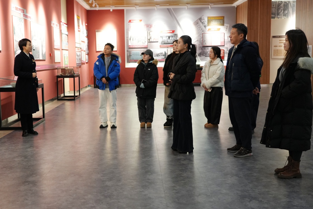 网络达人元宵节打卡东满抗战历史纪念馆